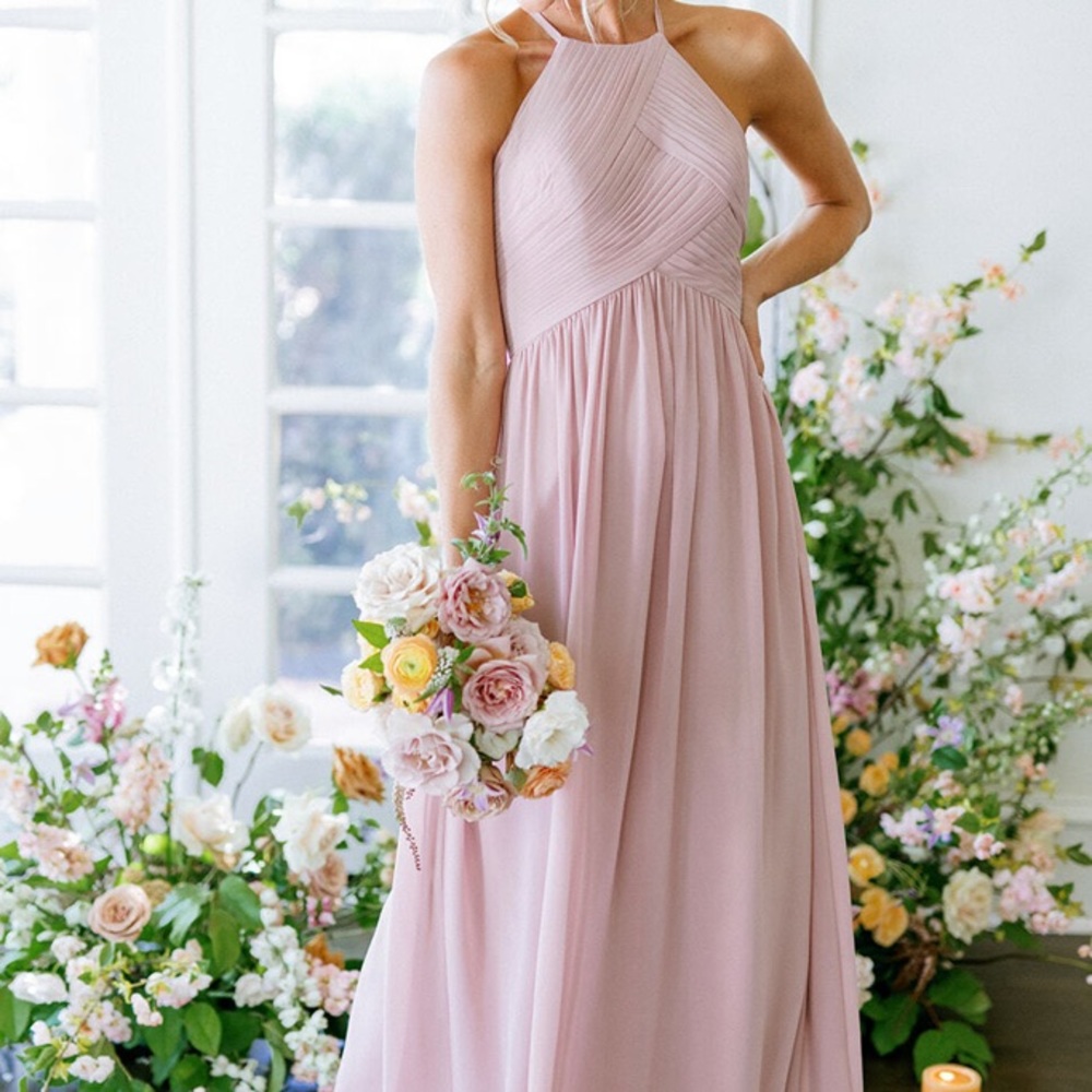 Revelry Bridesmaid Dress Rose Quartz